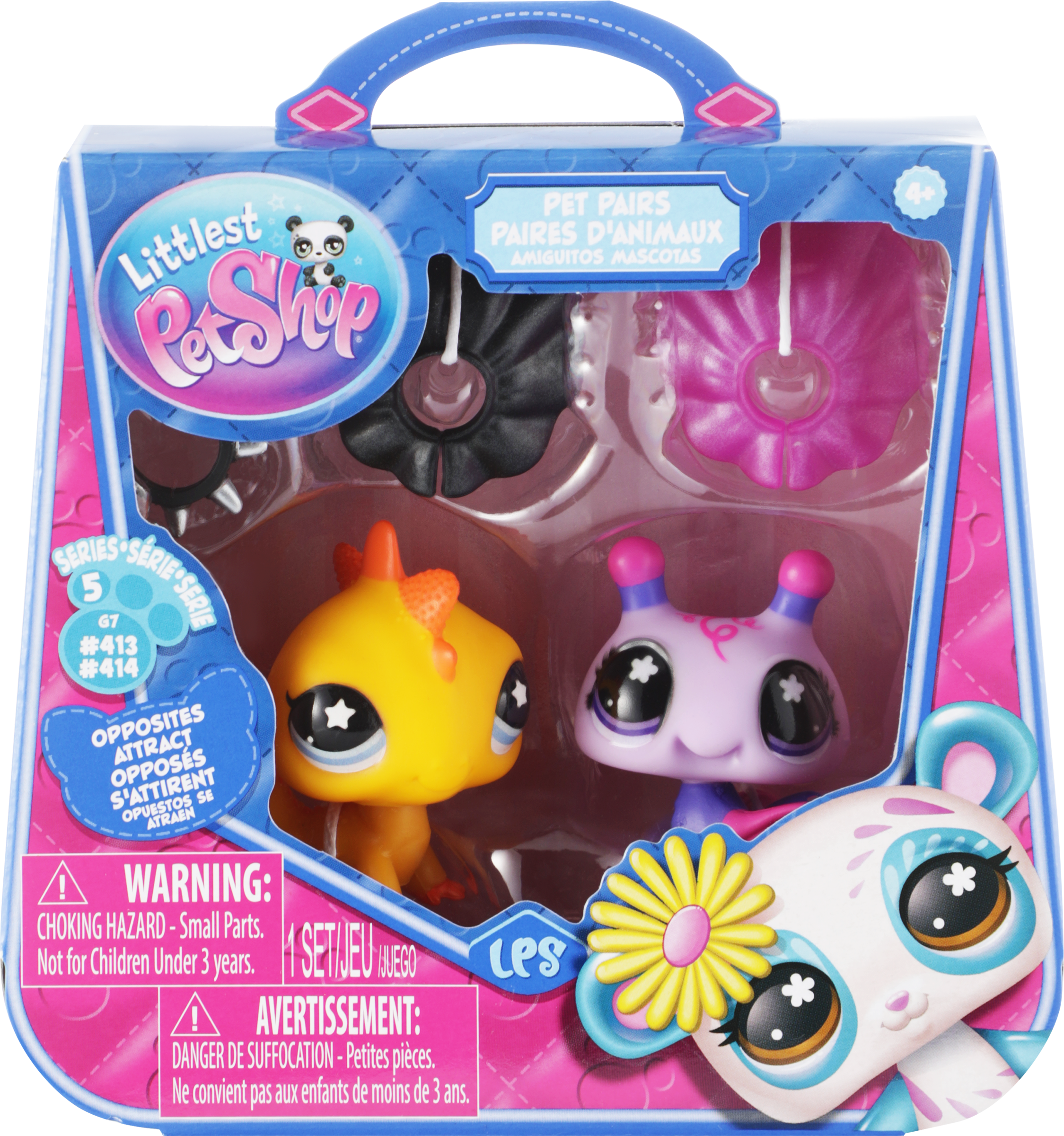 Изображение товара Игровой набор LITTLEST PET SHOP Пара друзей, Противоположности с фигурками Изображение товара Игровой набор LITTLEST PET SHOP Пара друзей, Противоположности с фигурками