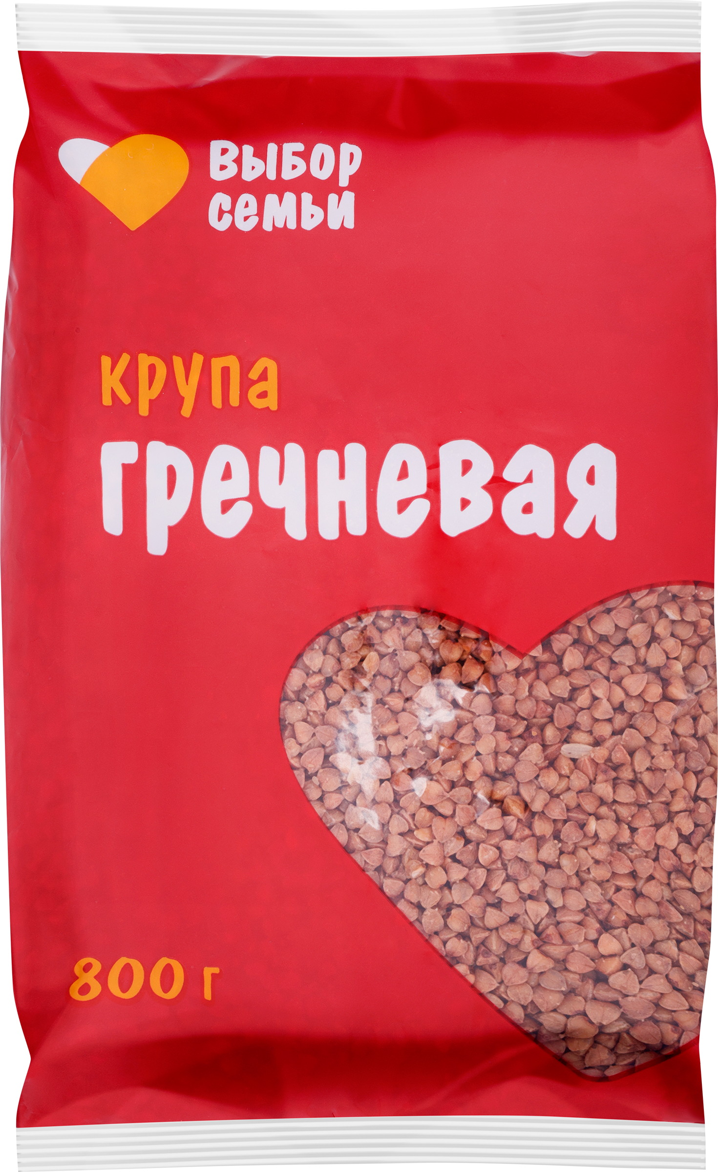Изображение товара Крупа гречневая ВЫБОР СЕМЬИ, 800г Изображение товара Крупа гречневая ВЫБОР СЕМЬИ, 800г