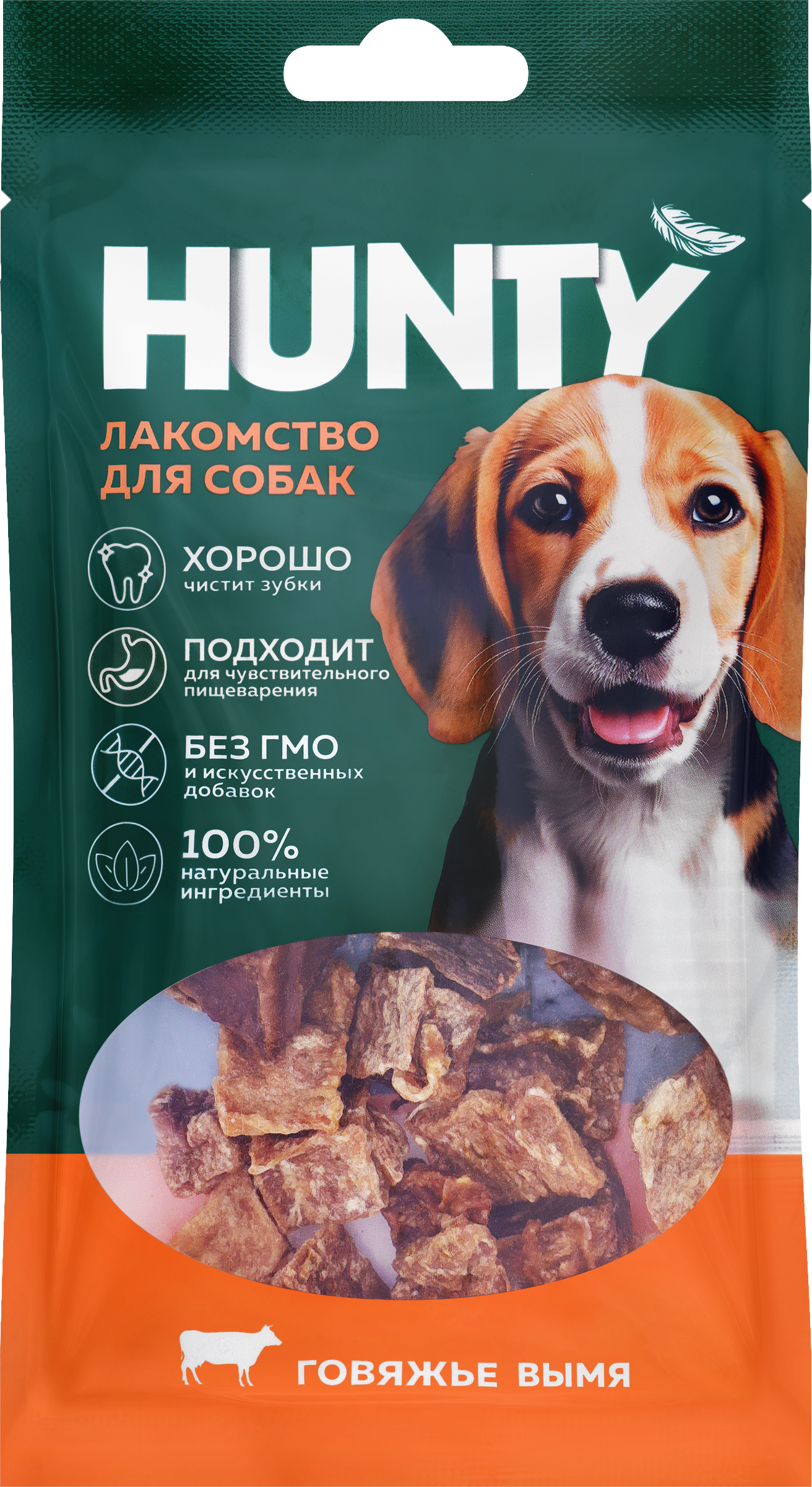 Изображение товара Лакомство HUNTY Говяжье вымя 30г - натуральное поощрение для взрослых собак Изображение товара Лакомство HUNTY Говяжье вымя 30г - натуральное поощрение для взрослых собак