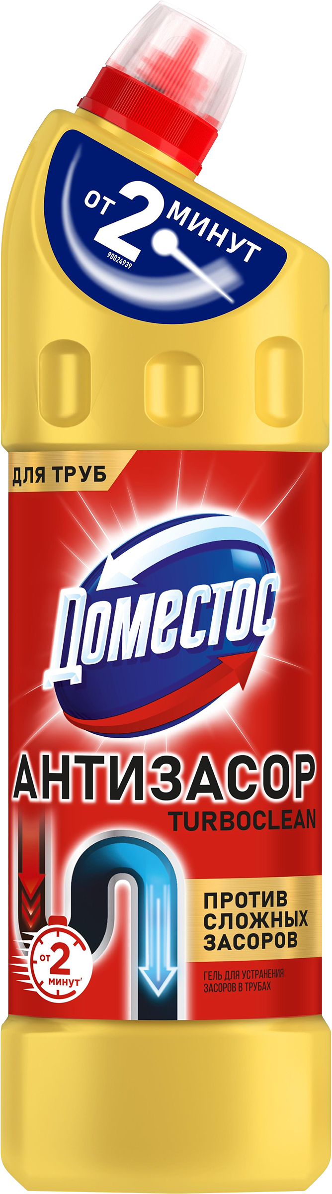 Изображение товара Средство для устранения засоров в трубах ДОМЕСТОС Turboclean, 1000мл Изображение товара Средство для устранения засоров в трубах ДОМЕСТОС Turboclean, 1000мл