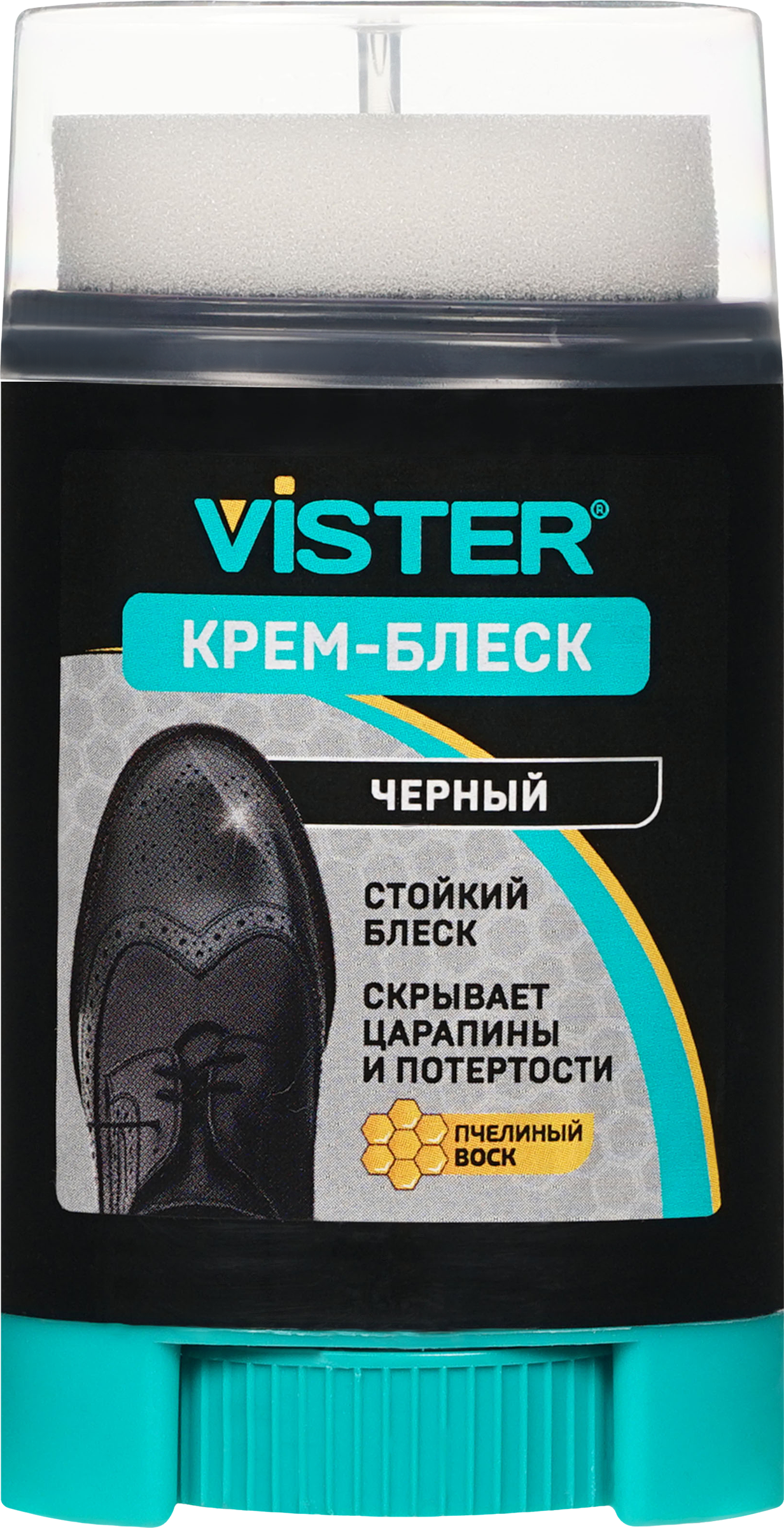 Изображение товара Краска для обуви VISTER Comfort черная 50мл Изображение товара Краска для обуви VISTER Comfort черная 50мл