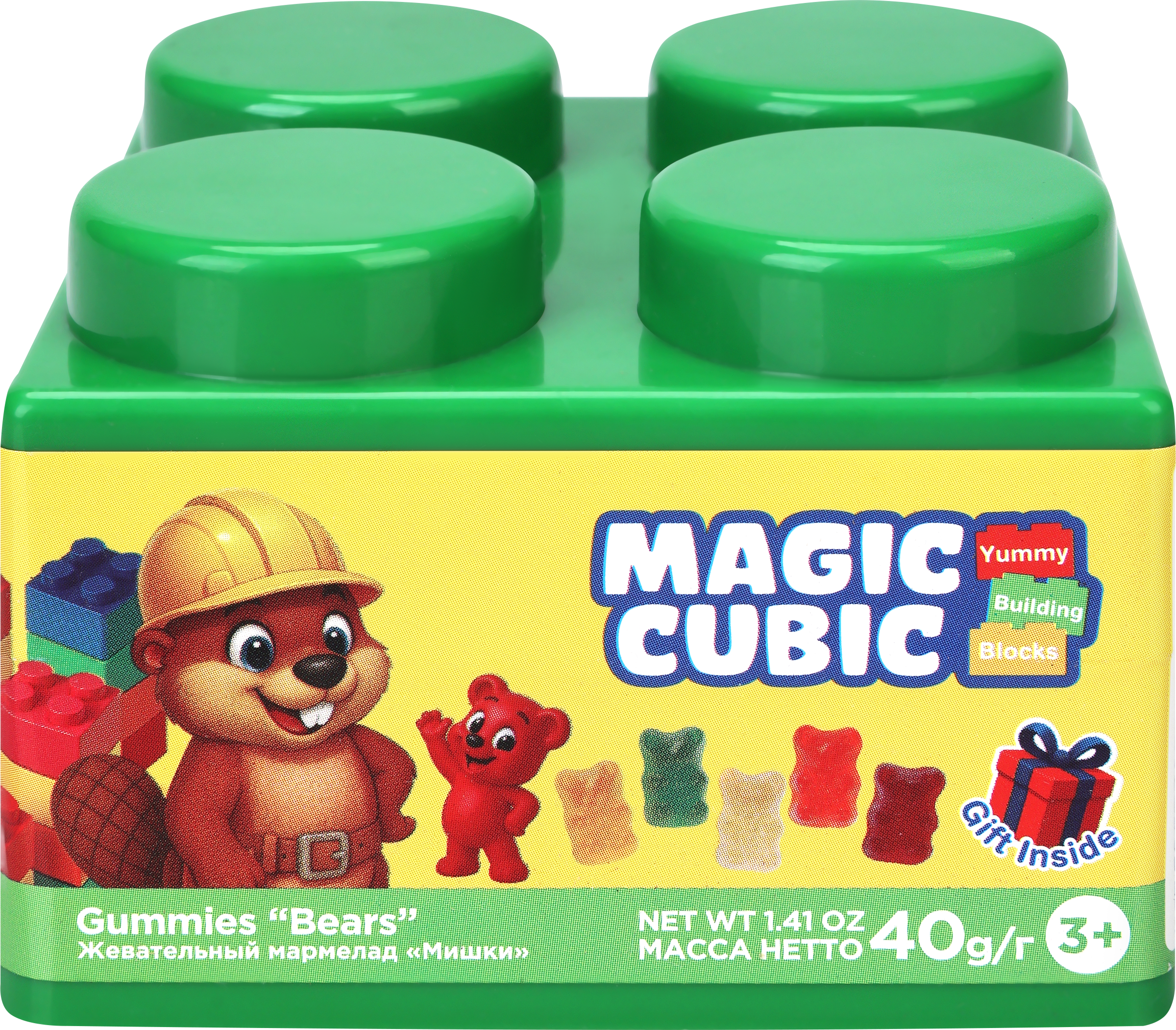 Изображение товара Мармелад жевательный SMELLO Magic Cubic, в ассортименте, 40г Изображение товара Мармелад жевательный SMELLO Magic Cubic, в ассортименте, 40г