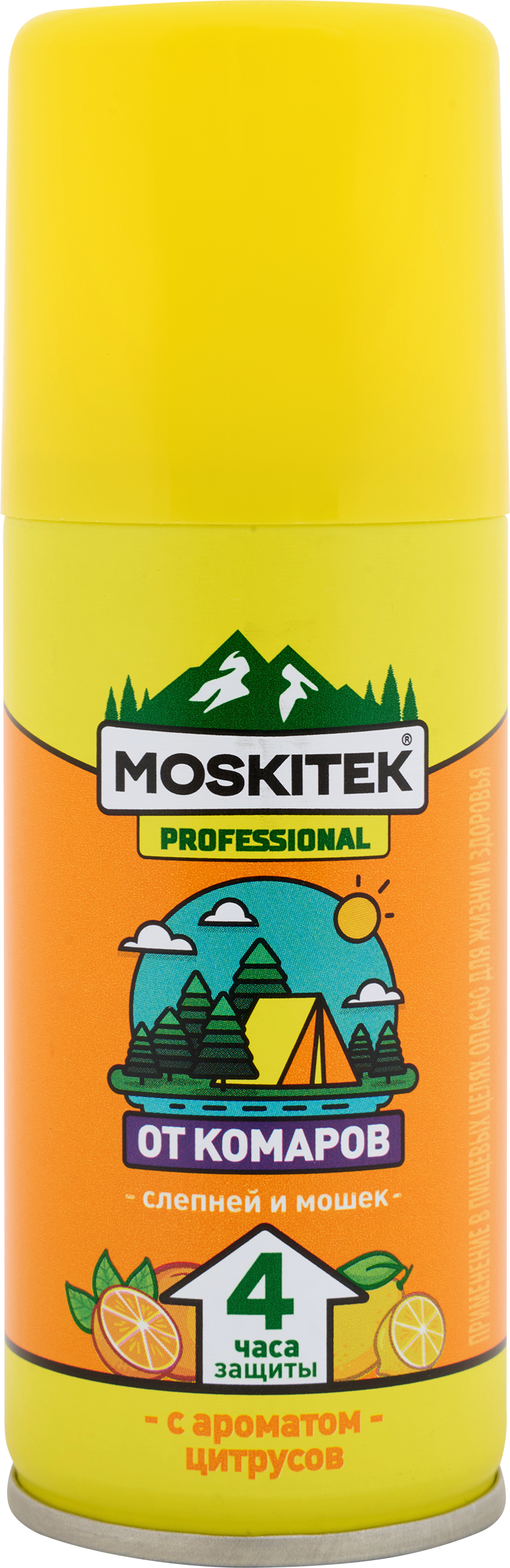 Изображение товара Средство репеллентное MOSKITEK 100мл с цитрусовым ароматом для защиты от кровососущих Изображение товара Средство репеллентное MOSKITEK 100мл с цитрусовым ароматом для защиты от кровососущих