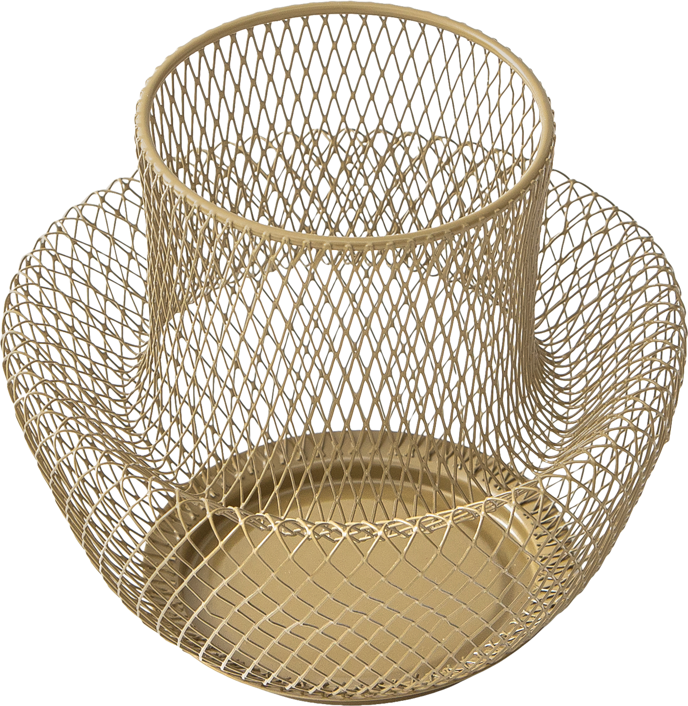 Изображение товара Ваза для сухоцветов HOMECLUB Orbit, 16см, металл, Арт. GNS-3