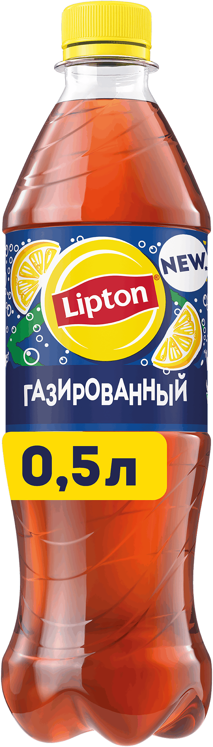 Изображение товара Газированный чай LIPTON со вкусом лимона 0. 5л - освежающий напиток с ярким вкусом лимона Изображение товара Газированный чай LIPTON со вкусом лимона 0. 5л - освежающий напиток с ярким вкусом лимона