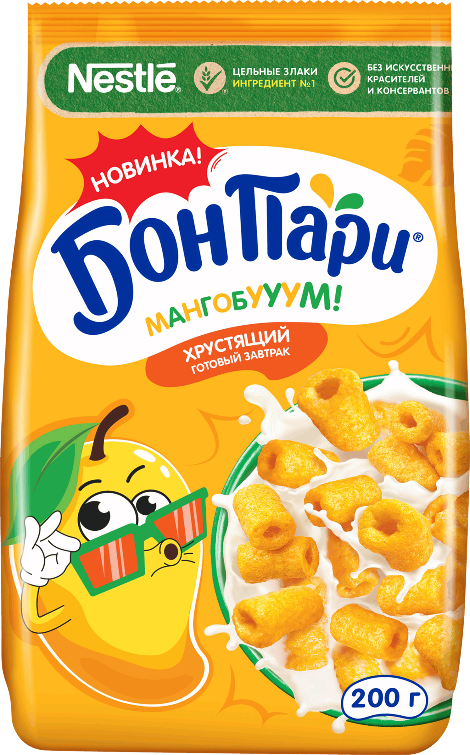 Изображение товара Готовый завтрак БОН ПАРИ Манго бум 200г натуральный с ароматом манго Изображение товара Готовый завтрак БОН ПАРИ Манго бум 200г натуральный с ароматом манго