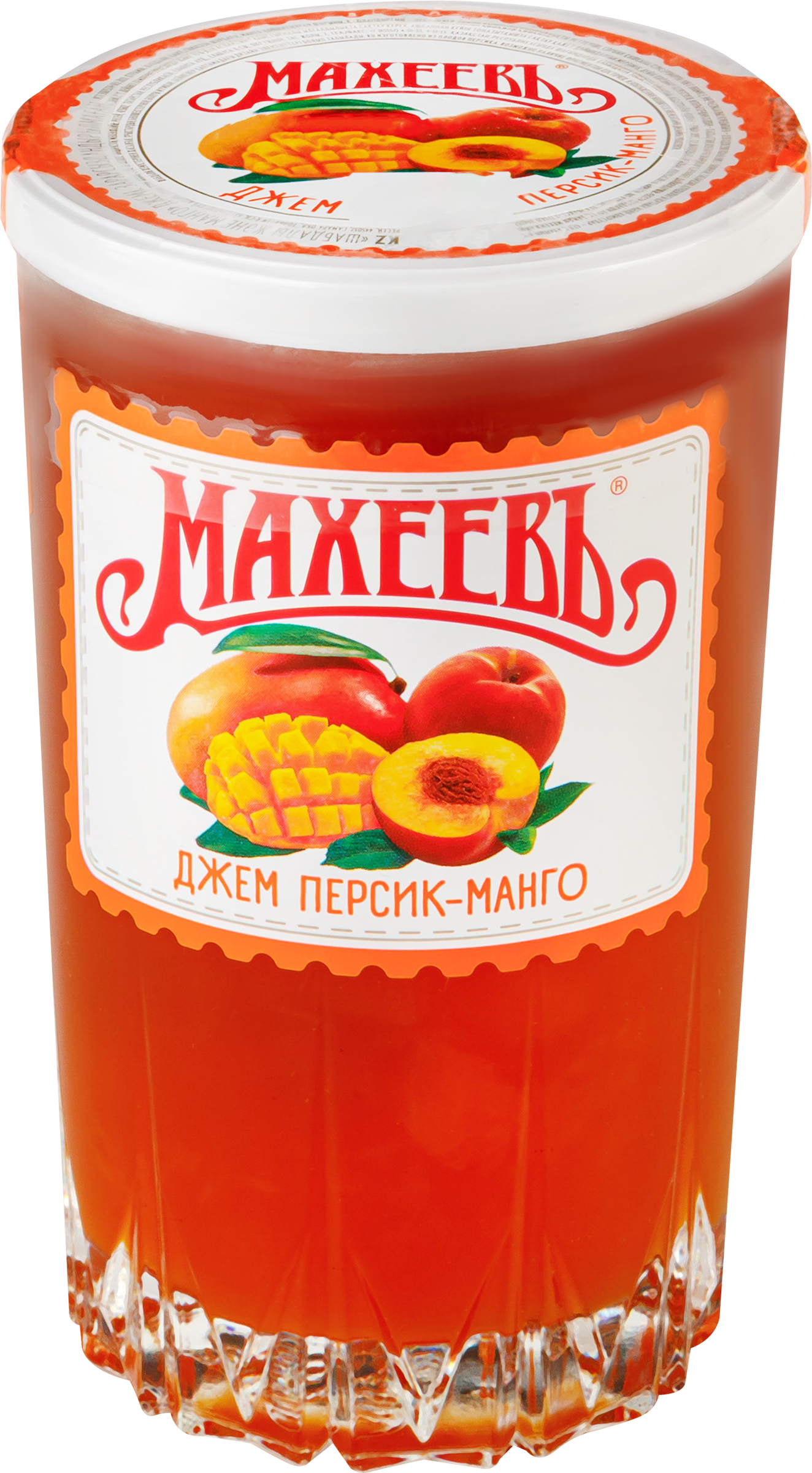 Изображение товара Джем МАХЕЕВЪ Персик и манго, 400г