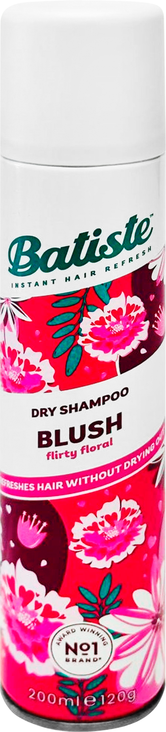 Изображение товара Шампунь сухой для волос BATISTE Blush, 200мл Изображение товара Шампунь сухой для волос BATISTE Blush, 200мл
