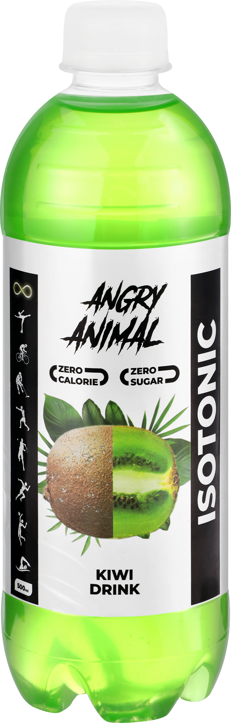 Изображение товара Напиток спортивный ANGRY ANIMAL Isotonic Киви 500мл - для активных людей Изображение товара Напиток спортивный ANGRY ANIMAL Isotonic Киви 500мл - для активных людей