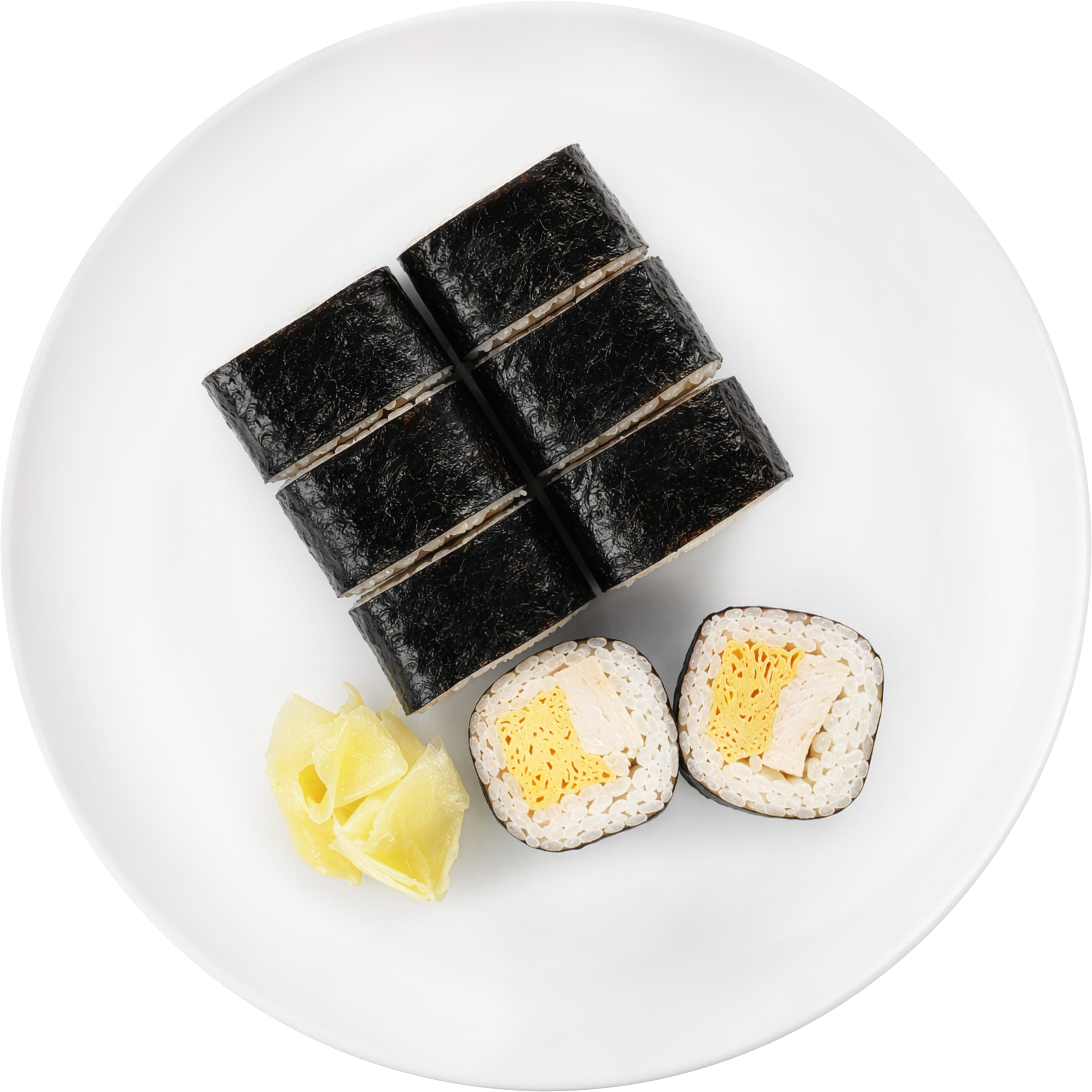 Изображение товара Ролл с курицей и спаржей от ООО "Йуми", свежий и вкусный Изображение товара Ролл с курицей и спаржей от ООО "Йуми", свежий и вкусный