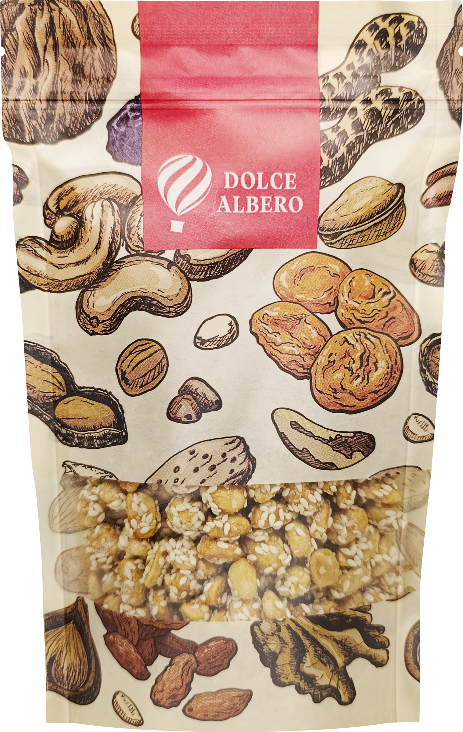 Изображение товара Арахис в сахарной карамели DOLCE ALBERO с медом и кунжутом