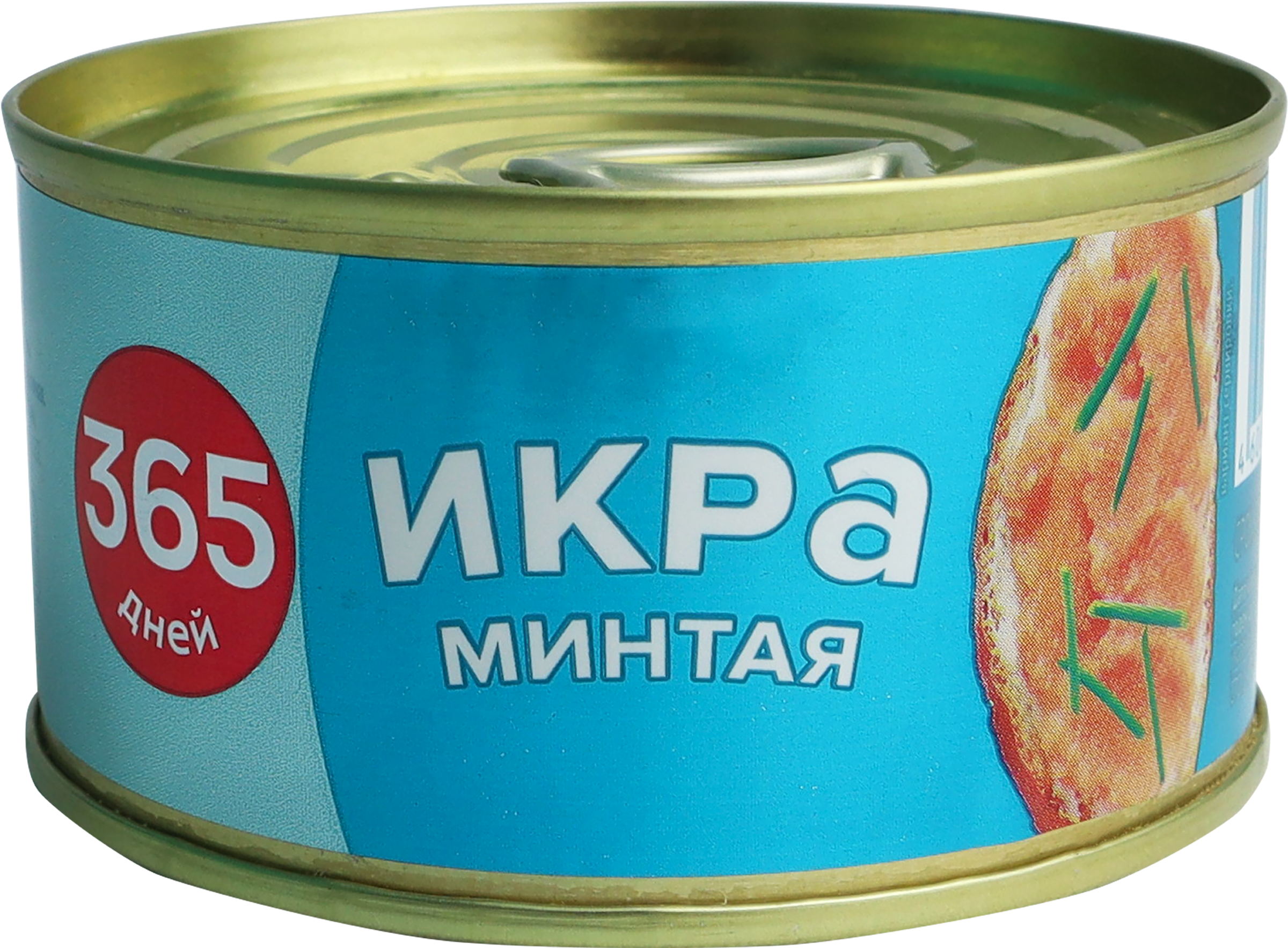 Изображение товара Икра минтая непастеризованная 365 ДНЕЙ — натуральный морепродукт 120г Изображение товара Икра минтая непастеризованная 365 ДНЕЙ — натуральный морепродукт 120г