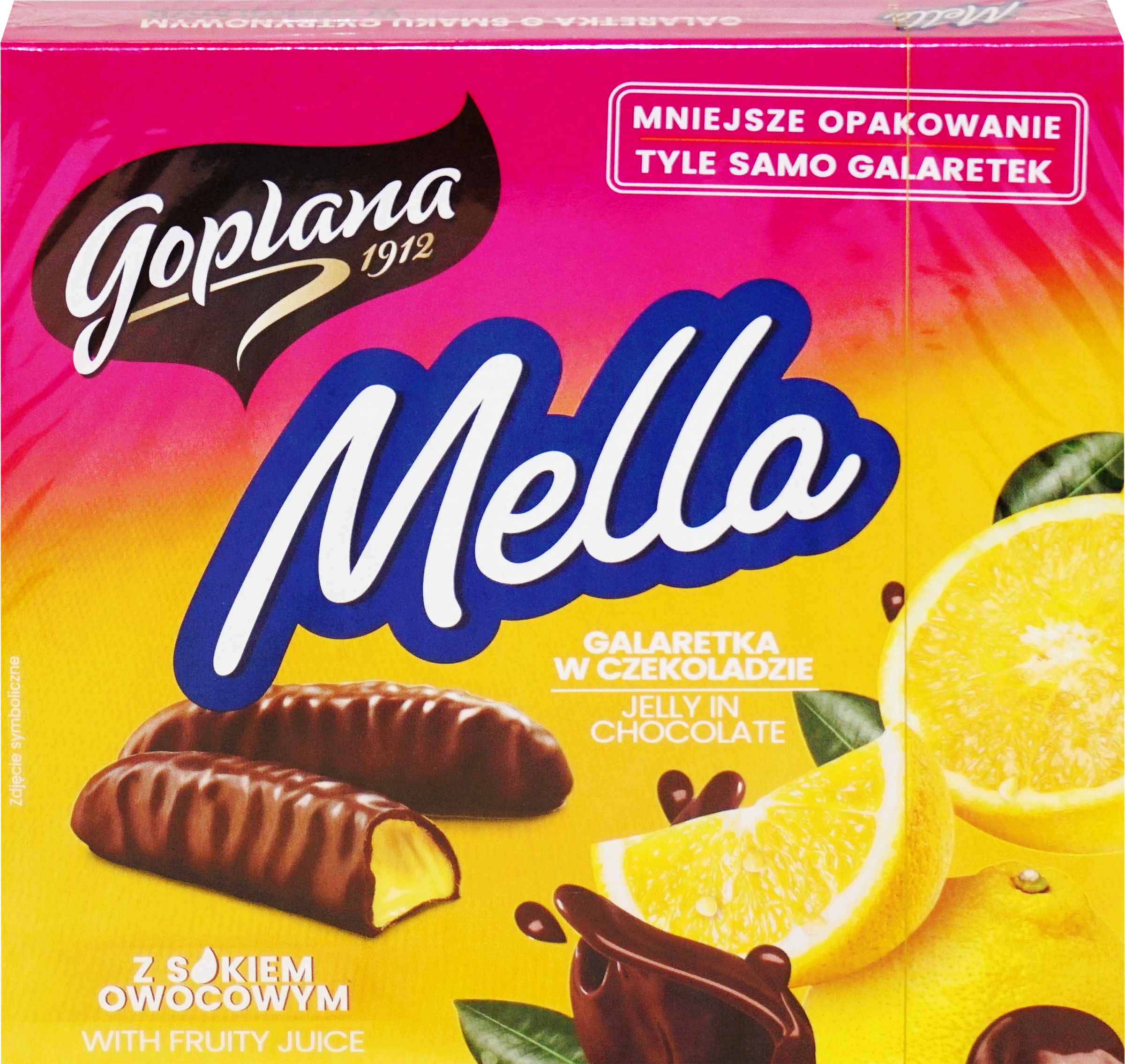 Изображение товара Конфеты желейные MELLA Лимон Goplana, 190г Изображение товара Конфеты желейные MELLA Лимон Goplana, 190г