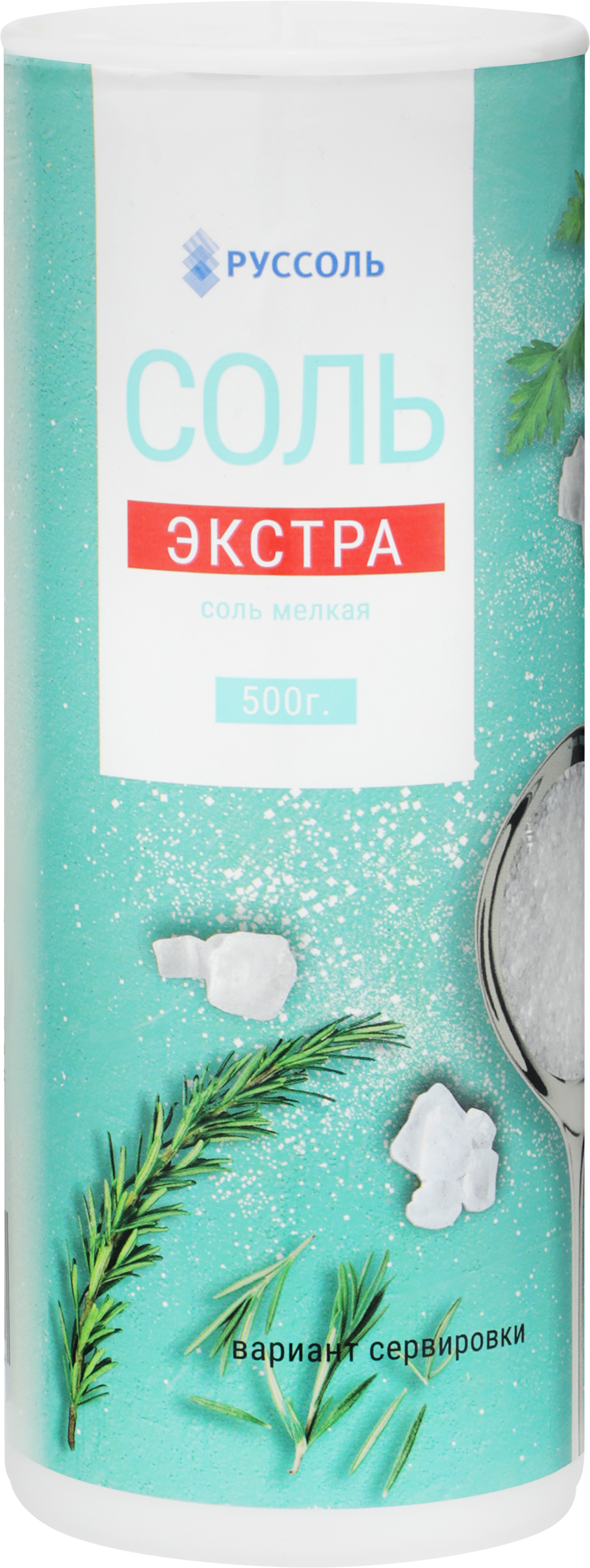 Изображение товара Соль пищевая РУССОЛЬ Экстра, мелкая, 500г Изображение товара Соль пищевая РУССОЛЬ Экстра, мелкая, 500г