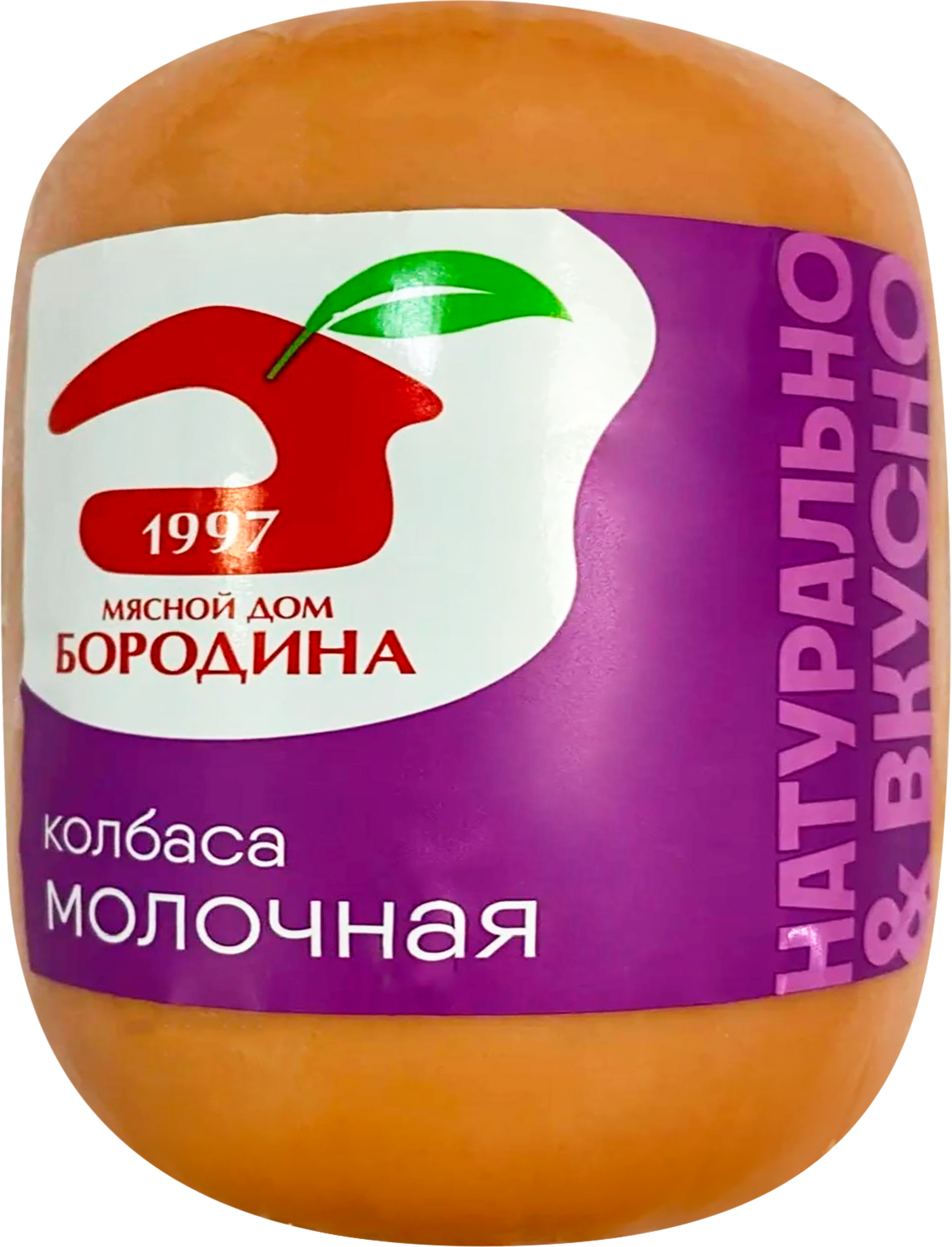 Изображение товара Колбаса вареная МД БОРОДИНА Молочная 400г - натуральный вкус с молочным оттенком Изображение товара Колбаса вареная МД БОРОДИНА Молочная 400г - натуральный вкус с молочным оттенком