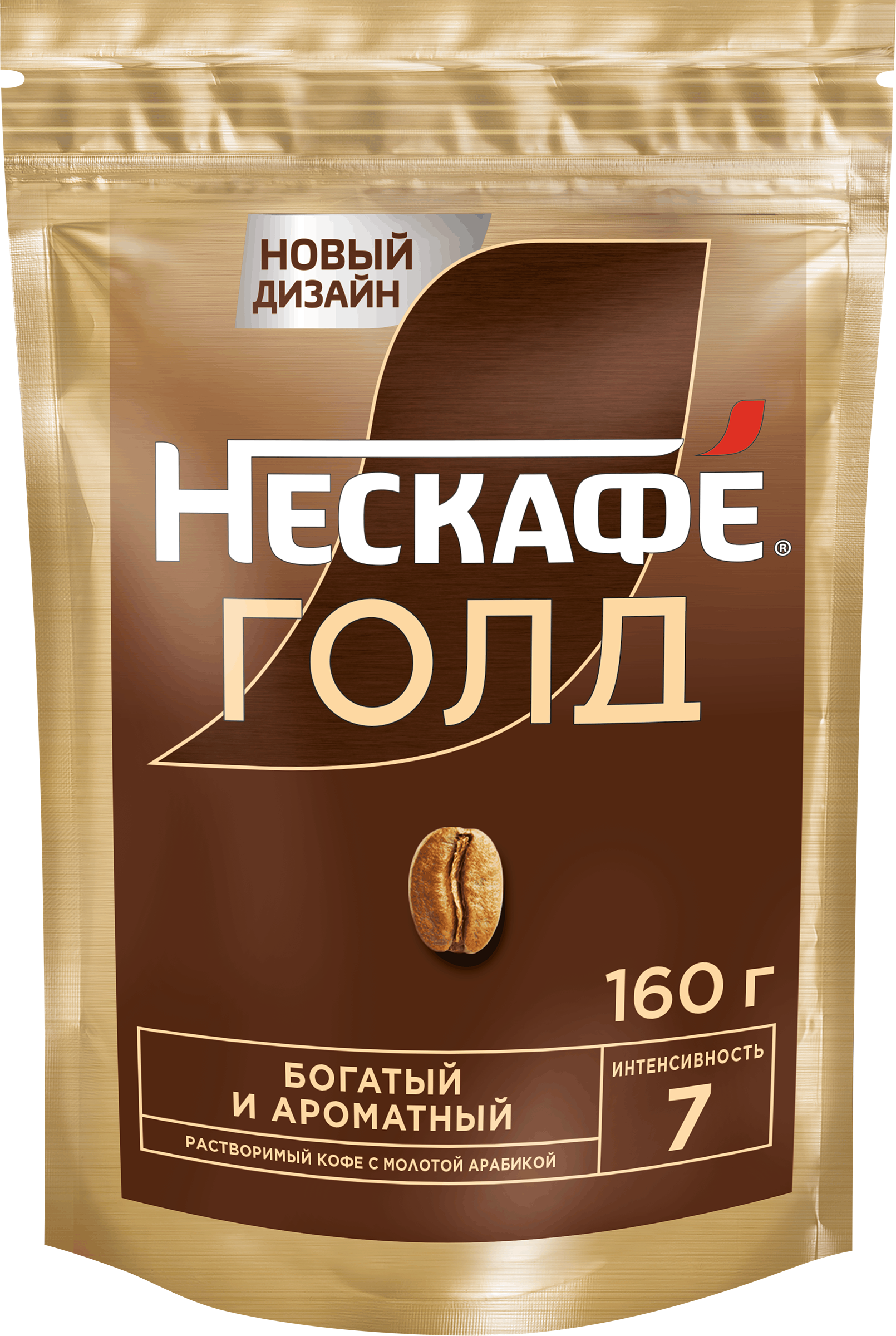Изображение товара Кофе растворимый НЕСКАФЕ Голд натуральный, 160г