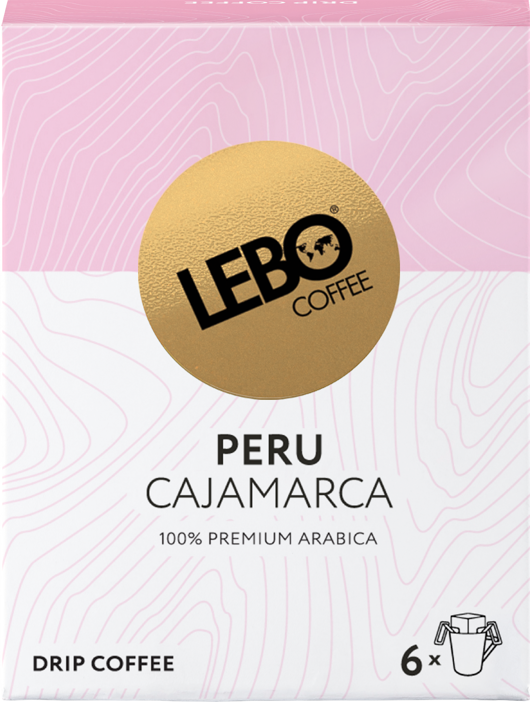 Изображение товара Кофе молотый LEBO MONO PERU в дрип-пакетах к/уп