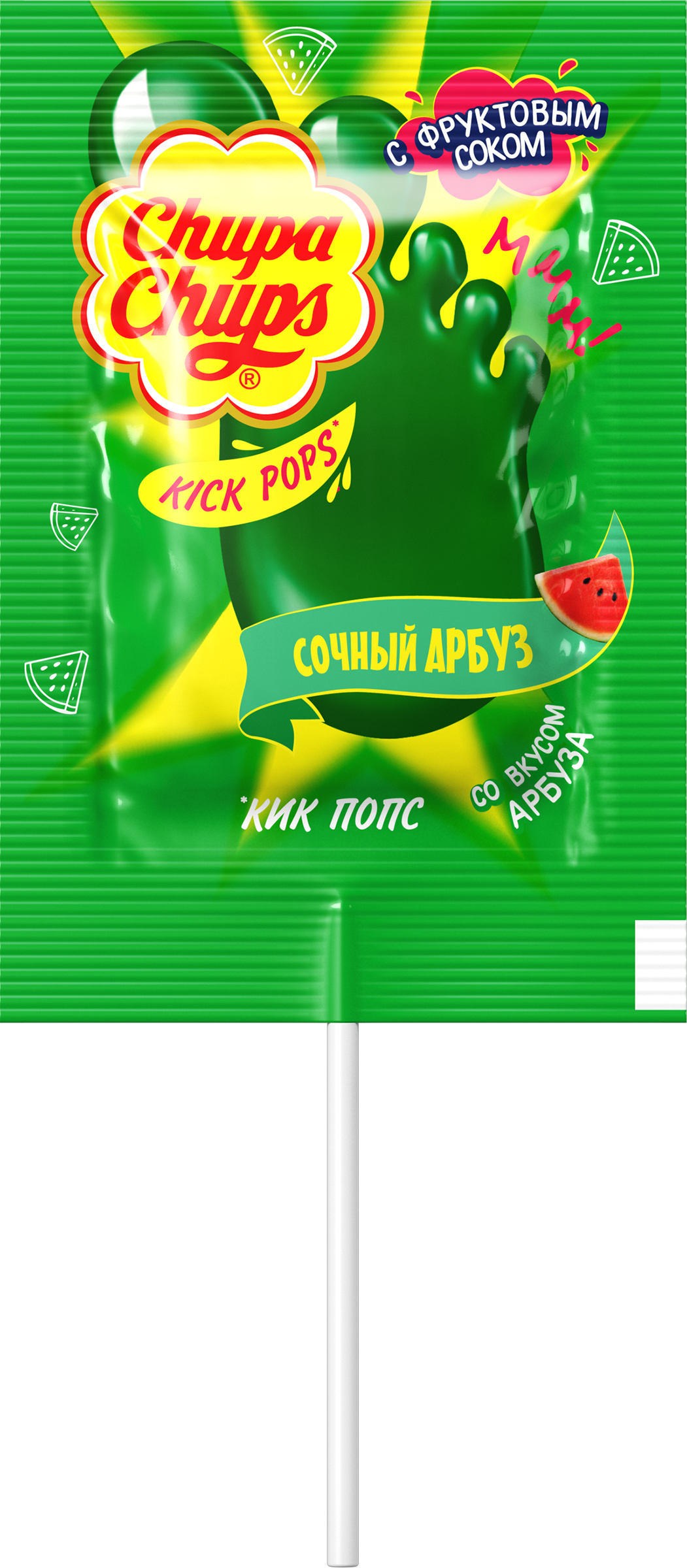 Изображение товара Карамель CHUPA CHUPS Kick Pops, 9г