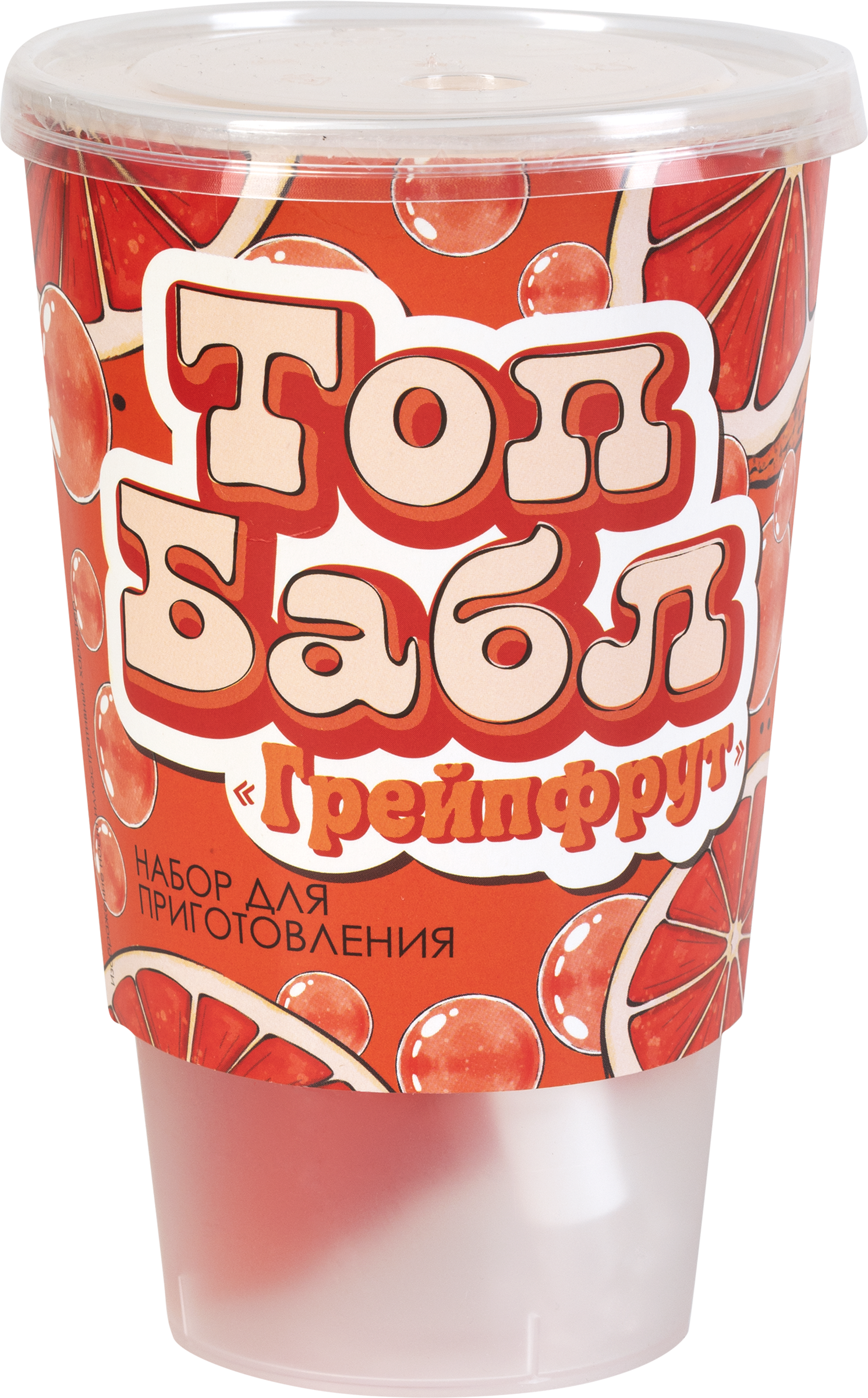 Изображение товара Набор кондитерский ТОП БАБЛ для приготовления Бабл Ти со вкусом грейпфрута, 50г