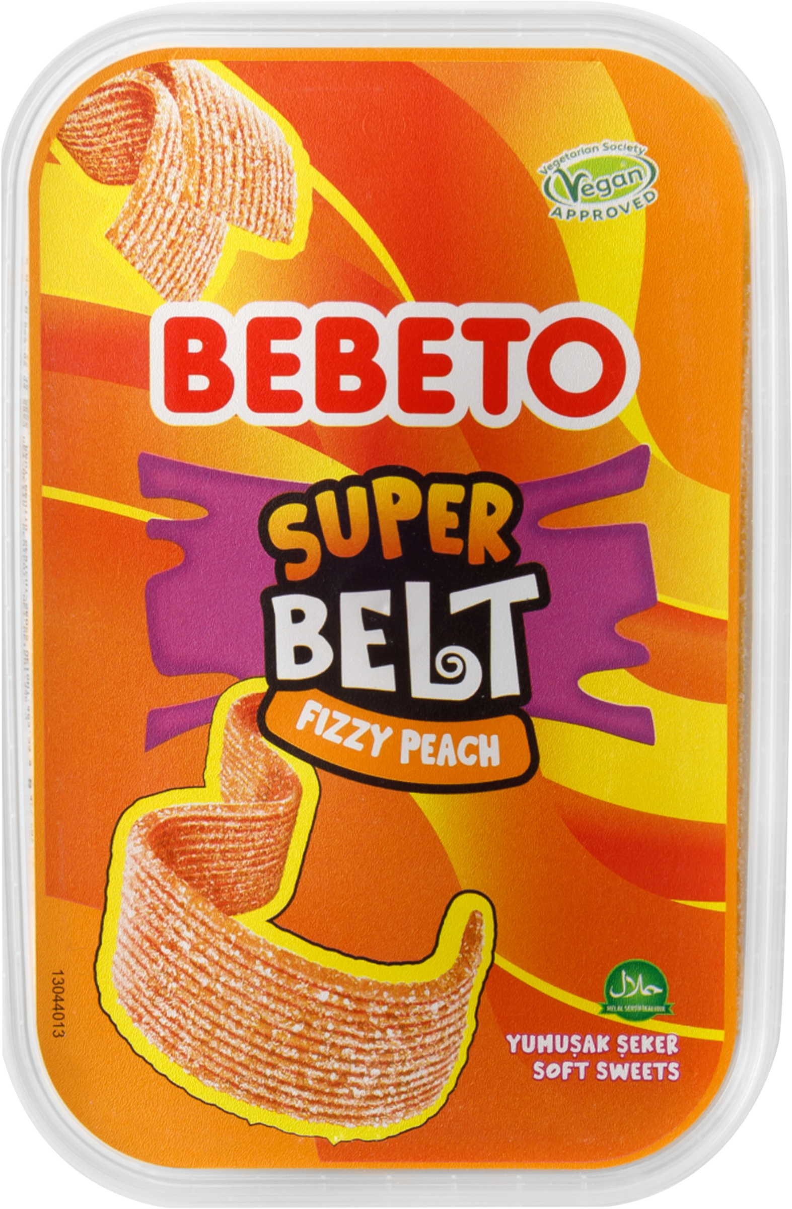 Изображение товара Мармелад жевательный BEBETO Super belt fizzy peach 400г с вкусом персика Изображение товара Мармелад жевательный BEBETO Super belt fizzy peach 400г с вкусом персика