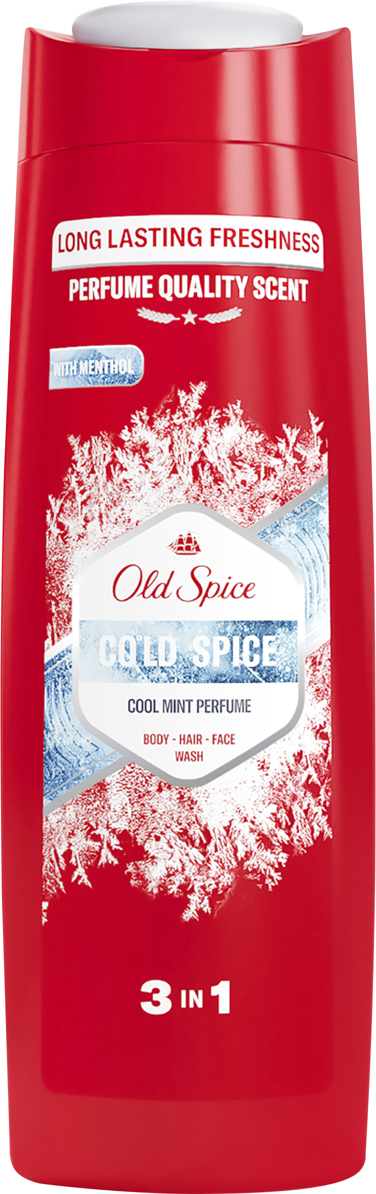 Изображение товара Гель для душа + шампунь OLD SPICE Cold Spice, 400мл Изображение товара Гель для душа + шампунь OLD SPICE Cold Spice, 400мл