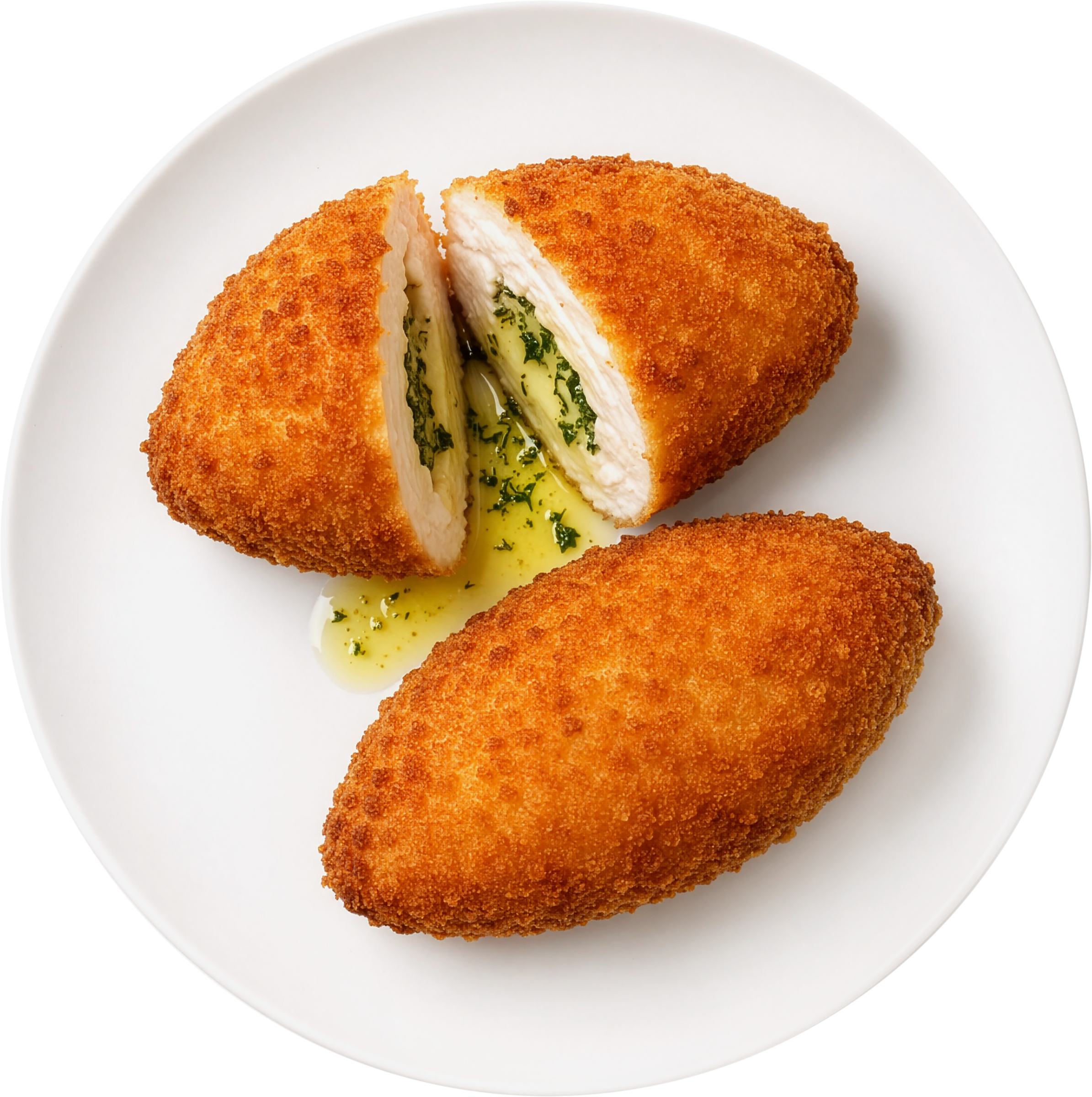 Изображение товара Готовая куриная котлета По-киевски с начинкой, 300 г