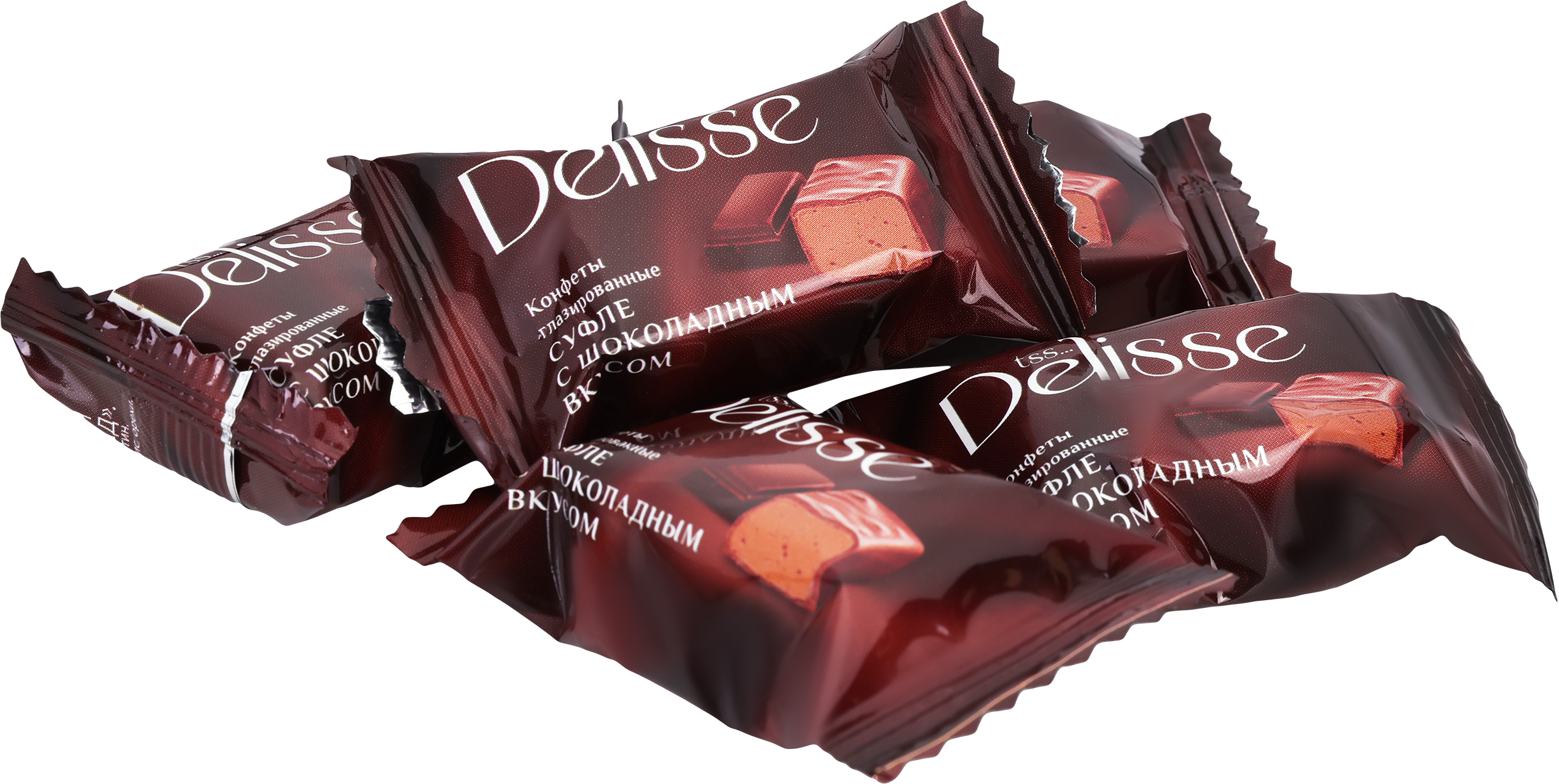 Изображение товара Конфеты DELISSE суфле со вкусом шоколада, весовые