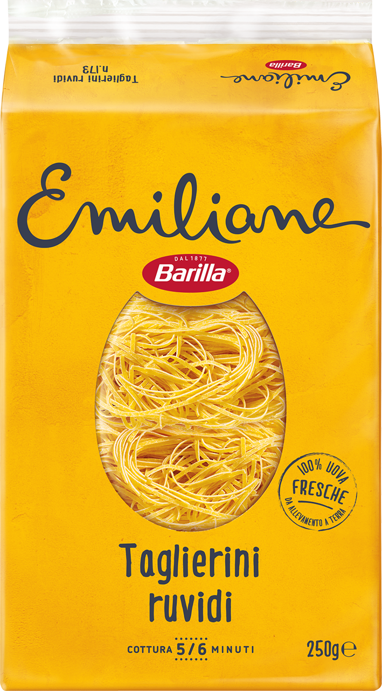 Изображение товара Макароны яичные BARILLA Тальерини, 250г Изображение товара Макароны яичные BARILLA Тальерини, 250г