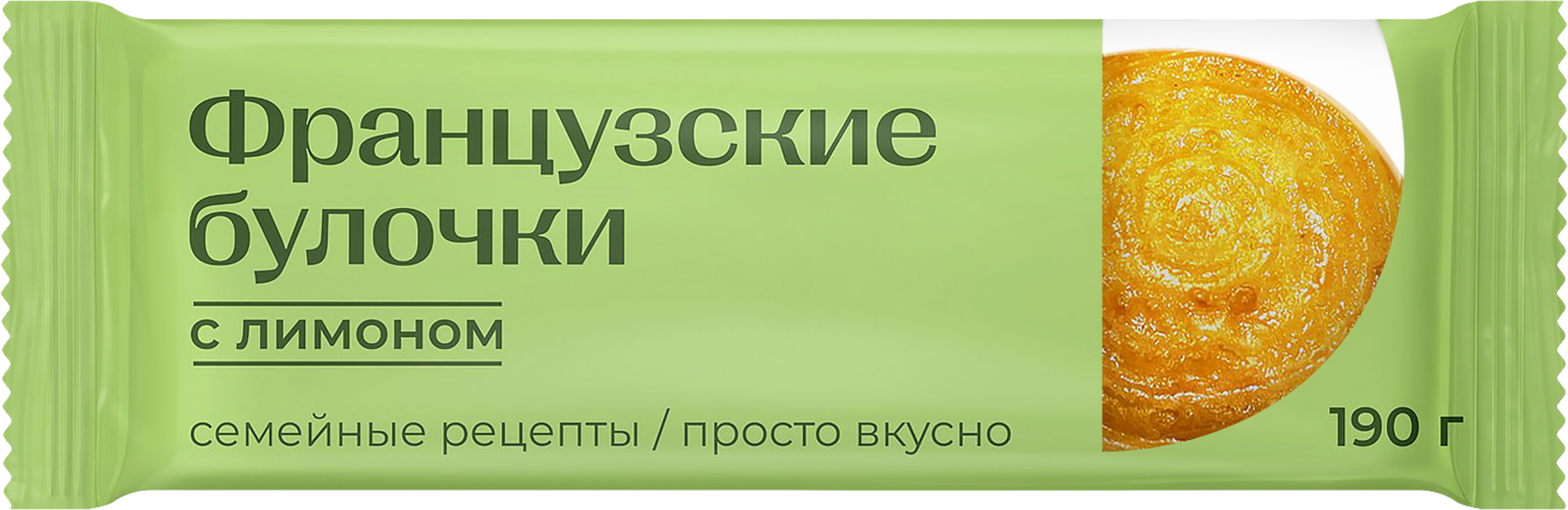 Изображение товара Булочки РИМСКИЙ ПИР Французские с лимоном, 190г