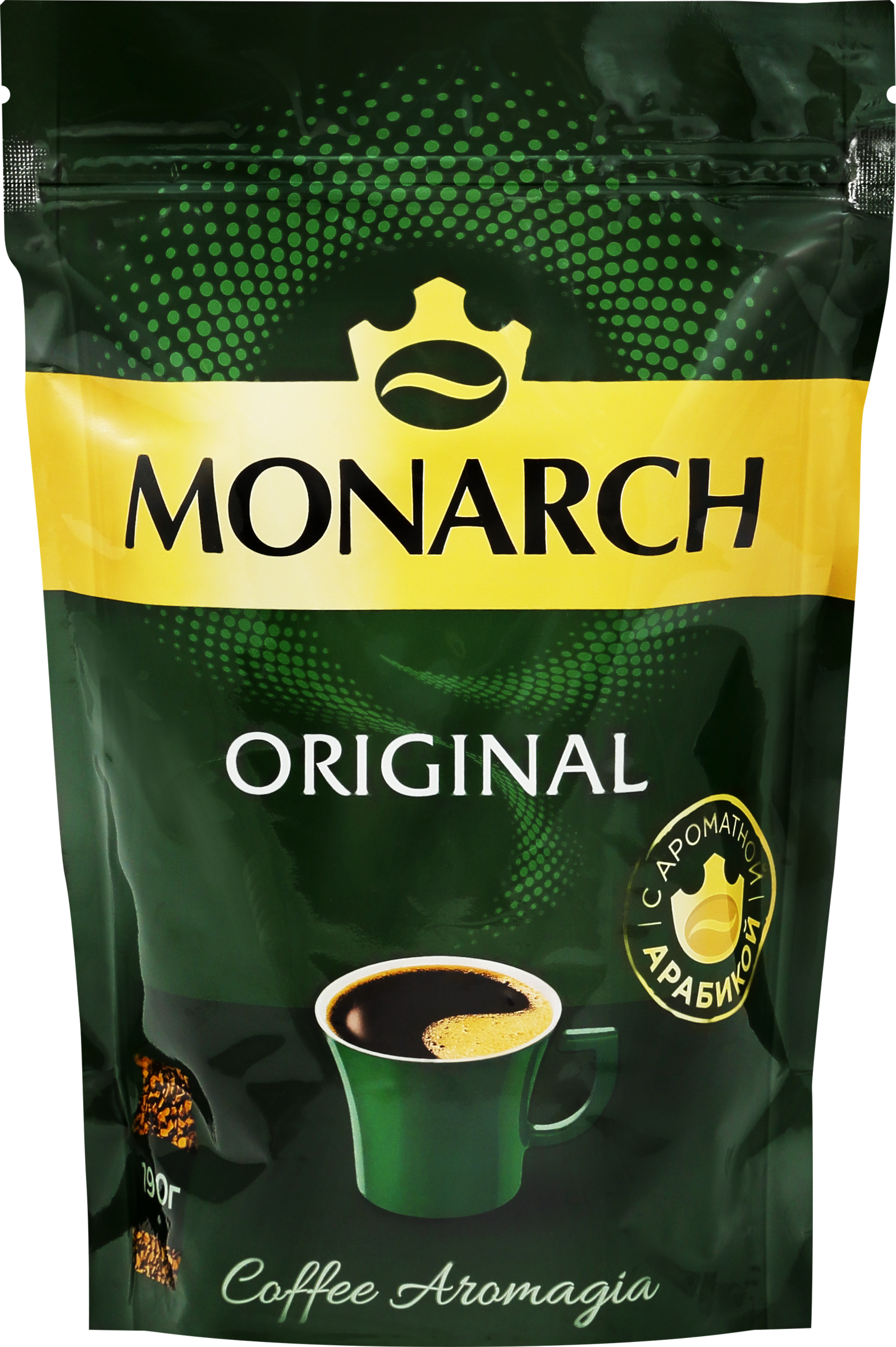 Изображение товара Кофе растворимый MONARCH Ориджинал натуральный сублимированный, 190г