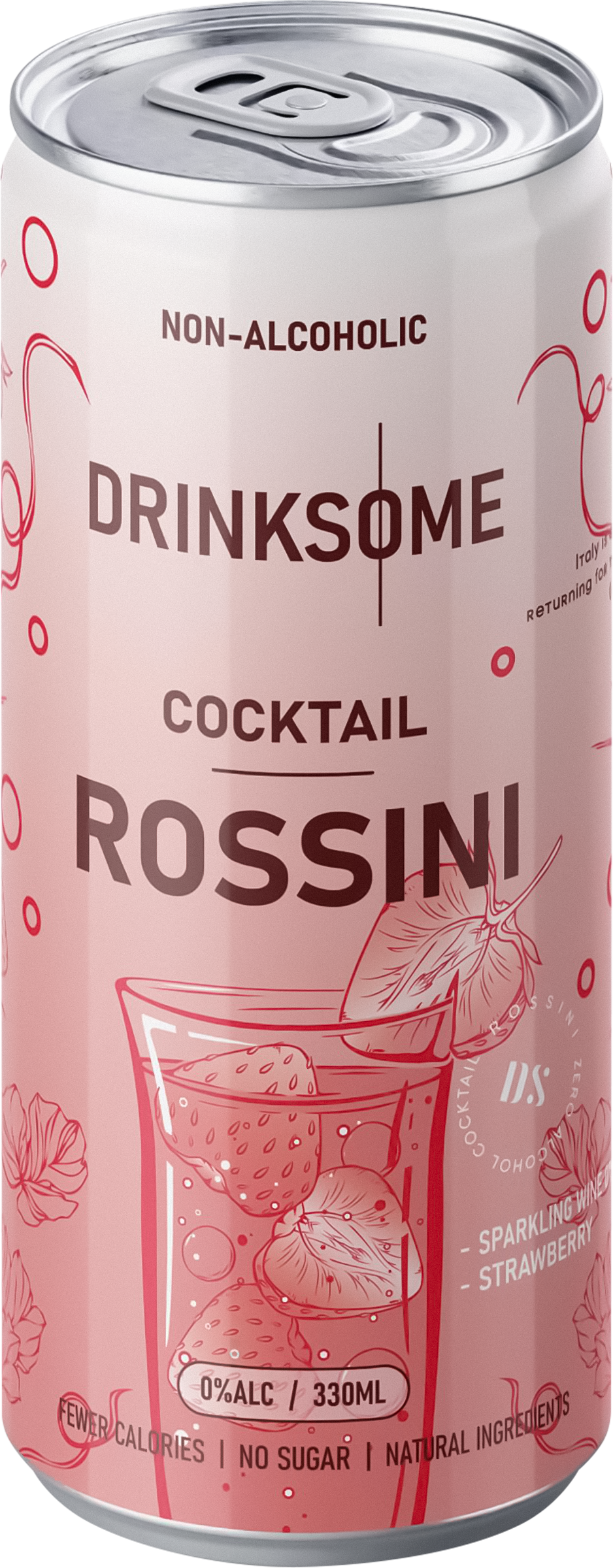 Изображение товара Напиток безалкогольный DRINKSOME Коктейль Россини с соком газированный, 0.33л Изображение товара Напиток безалкогольный DRINKSOME Коктейль Россини с соком газированный, 0.33л