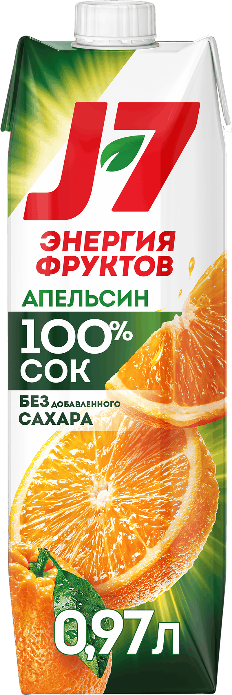 Изображение товара Сок J7 Апельсин с мякотью, 0.97л Изображение товара Сок J7 Апельсин с мякотью, 0.97л