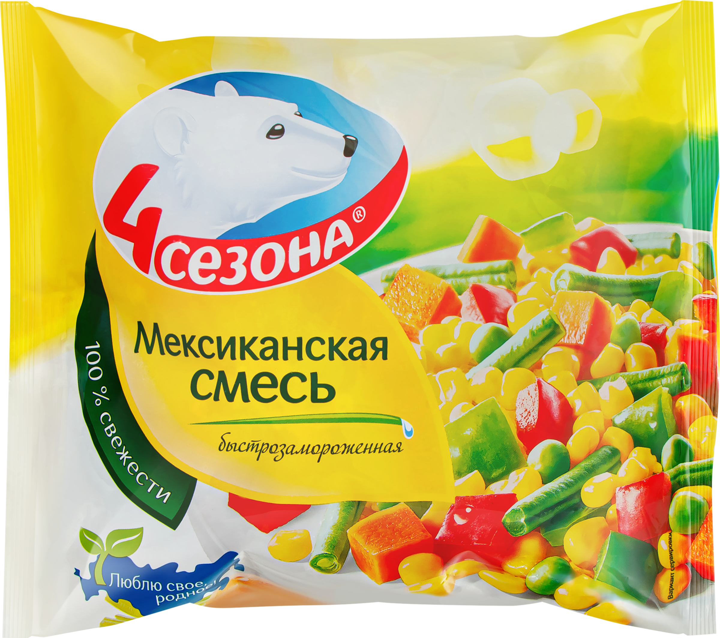Изображение товара Смесь овощная 4 СЕЗОНА Мексиканская, 400г Изображение товара Смесь овощная 4 СЕЗОНА Мексиканская, 400г