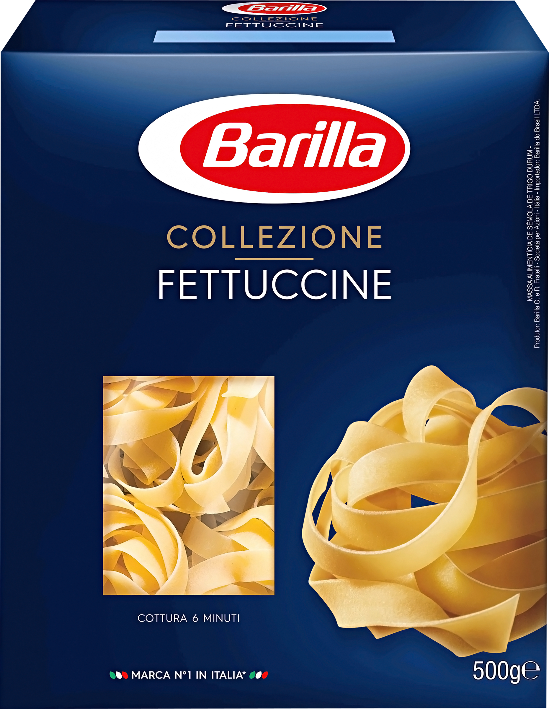 Изображение товара Макароны BARILLA Fettuccin из твердых сортов пшеницы группа А высший сорт, 500г Изображение товара Макароны BARILLA Fettuccin из твердых сортов пшеницы группа А высший сорт, 500г