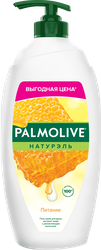 Гель-крем для душа PALMOLIVE Натурэль Питание Мед и увлажняющее молочко, 750мл, вид