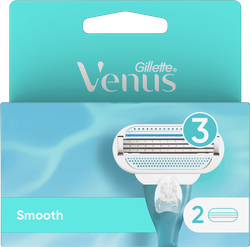 Кассеты сменные для бритья GILLETTE Venus Smooth, 2шт, фотография