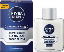 Бальзам после бритья NIVEA Men Защита и Уход увлажняющий, 100мл, фото