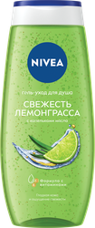 Гель для душа NIVEA Свежесть лемонграсса, 250мл, детальное фото