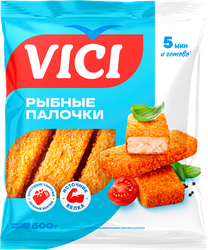 Рыбные палочки VICI, 500г, вид