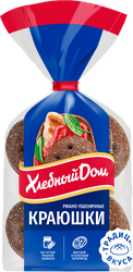 Краюшки ржано-пшеничные ХЛЕБНЫЙ ДОМ, 240г, изображение