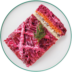 Салат Сельдь под шубой классический ЛЕНТА FRESH, весовой, детальное фото