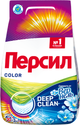 Стиральный порошок для цветного белья ПЕРСИЛ Color Свежесть от ВЕРНЕЛЬ, автомат, 3кг, изображение