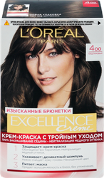 Краска для волос EXCELLENCE 4.00 Каштановый, 176мл, картинка