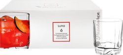 Изображение товара Набор стаканов PASABAHCE Luna низкие 240мл Арт. 42338, 6шт