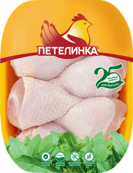 Голень куриная ПЕТЕЛИНКА, весовая, крупный план