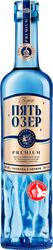 Водка ПЯТЬ ОЗЕР Премиум 40%, 0.5л, фото