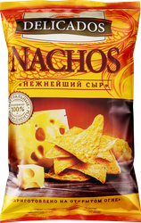 Чипсы кукурузные DELICADOS Nachos со вкусом сыра, 150г, картинка