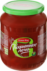 Лечо GREEN RAY Пикантное, 720мл, вид