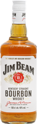 Виски JIM BEAM Зерновой бурбон 40%, 1л, изображение