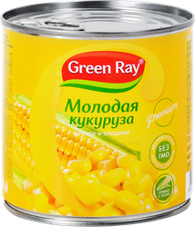 Кукуруза GREEN RAY сладкая ранняя, 425мл, картинка